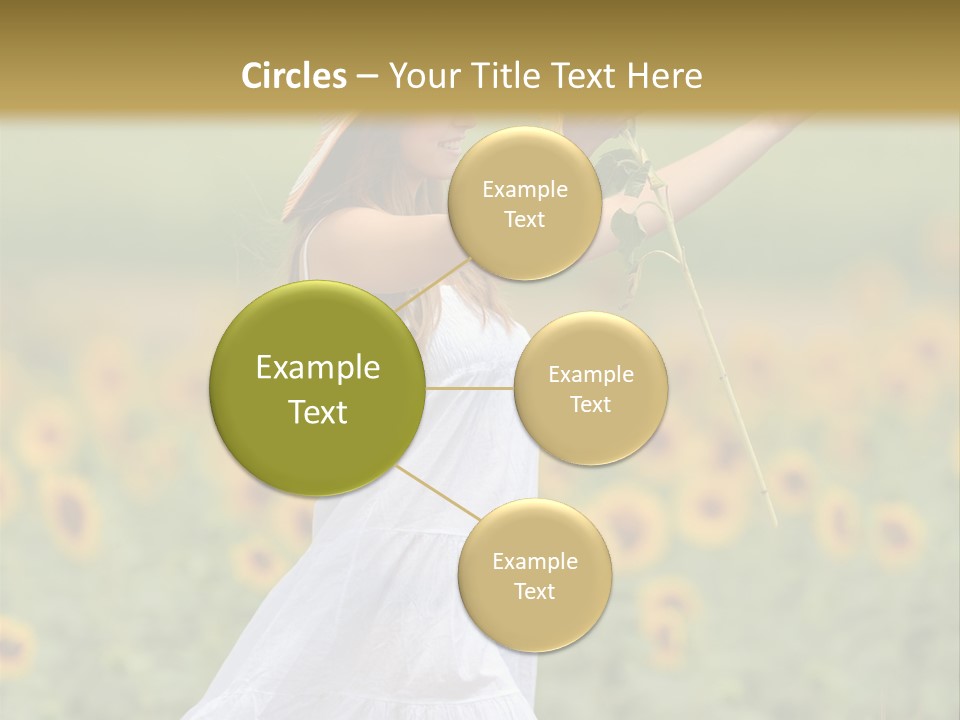 Young Summer Recreation PowerPoint Template