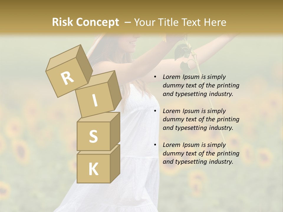 Young Summer Recreation PowerPoint Template