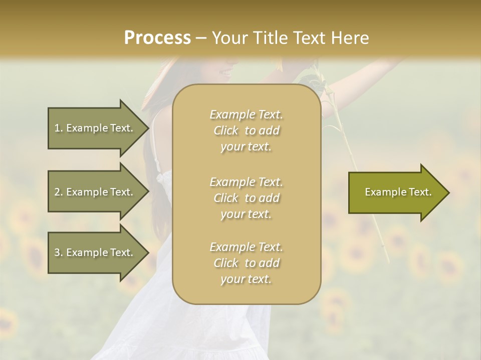 Young Summer Recreation PowerPoint Template