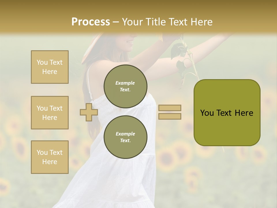 Young Summer Recreation PowerPoint Template
