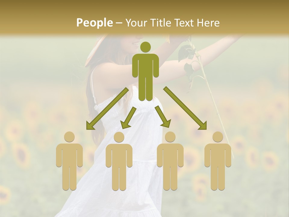 Young Summer Recreation PowerPoint Template