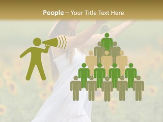 Young Summer Recreation PowerPoint Template