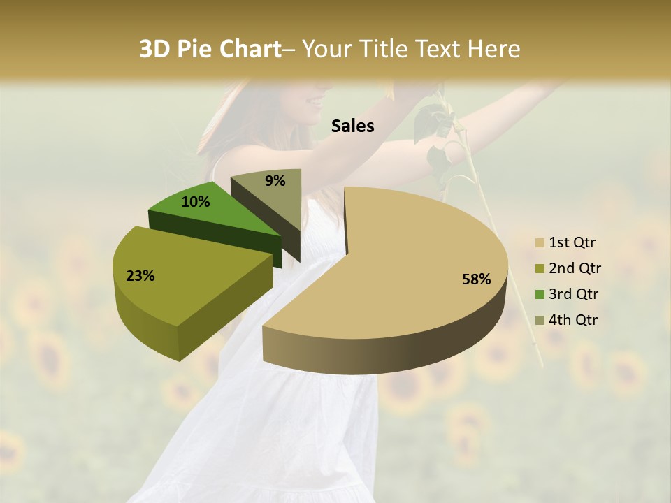 Young Summer Recreation PowerPoint Template