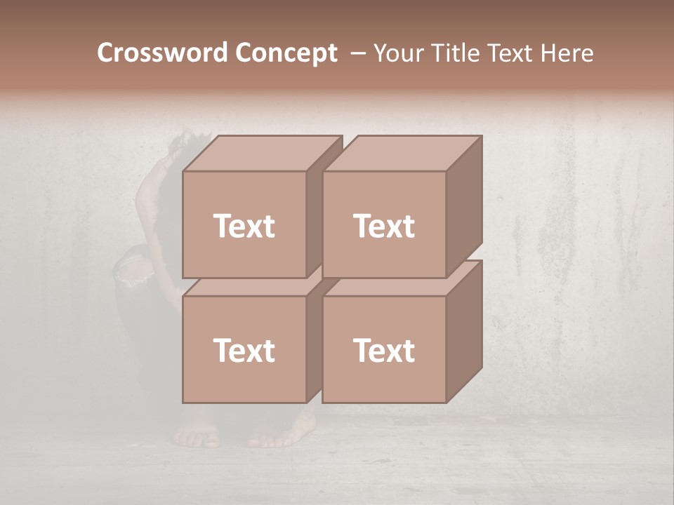 Alone Hole Abused PowerPoint Template