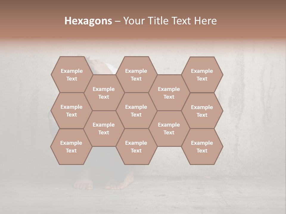 Alone Hole Abused PowerPoint Template
