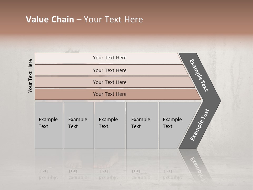 Alone Hole Abused PowerPoint Template