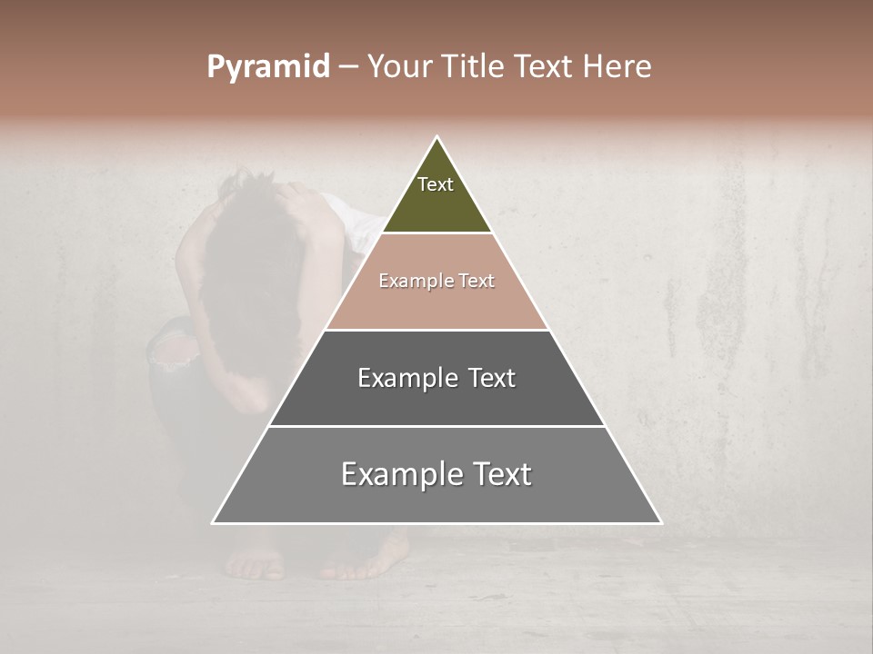 Alone Hole Abused PowerPoint Template