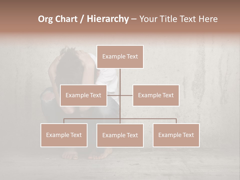 Alone Hole Abused PowerPoint Template