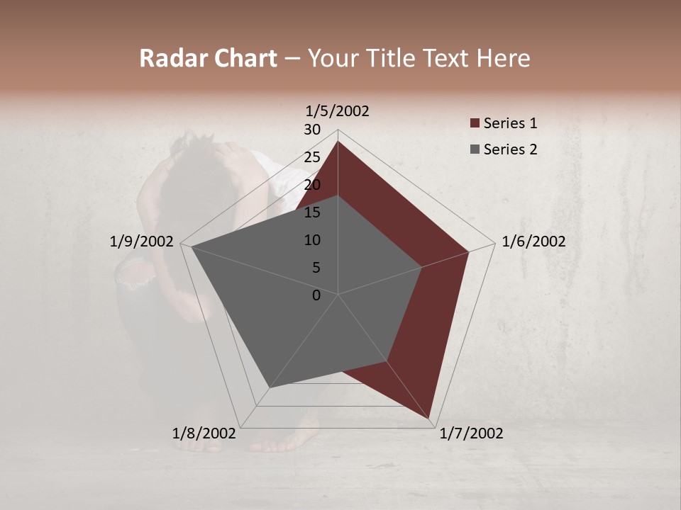 Alone Hole Abused PowerPoint Template