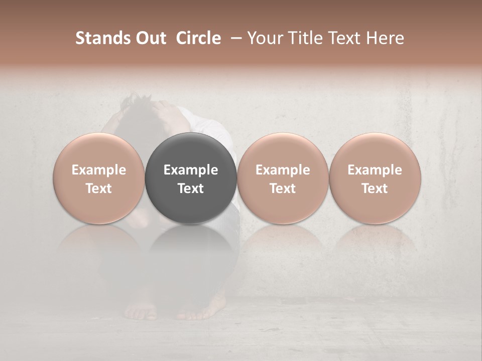 Alone Hole Abused PowerPoint Template