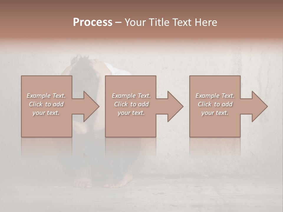 Alone Hole Abused PowerPoint Template