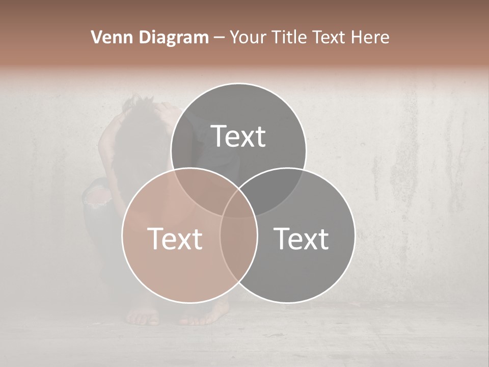 Alone Hole Abused PowerPoint Template