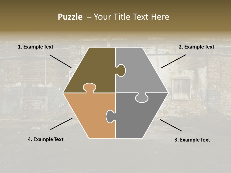 Vandalism Empty Destruction PowerPoint Template