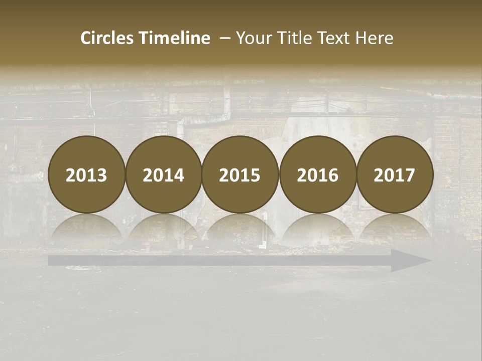 Vandalism Empty Destruction PowerPoint Template