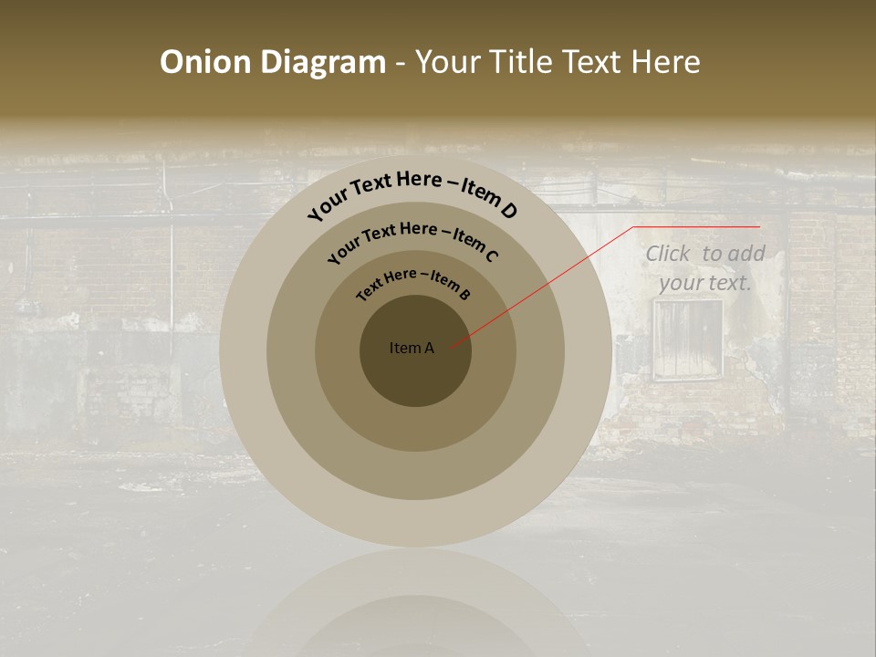 Vandalism Empty Destruction PowerPoint Template