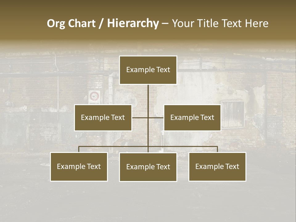 Vandalism Empty Destruction PowerPoint Template