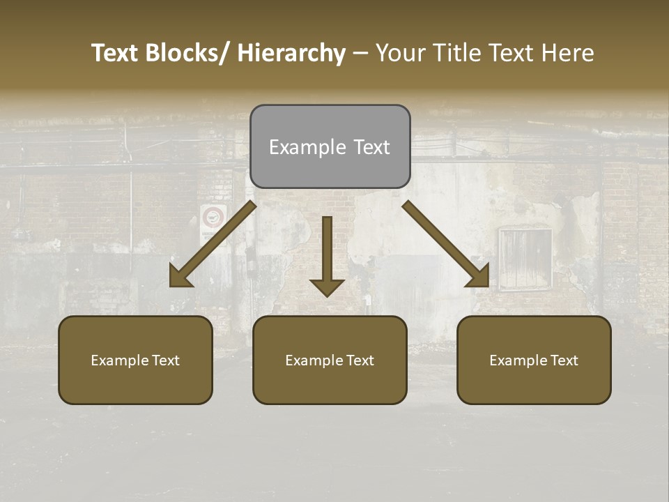 Vandalism Empty Destruction PowerPoint Template