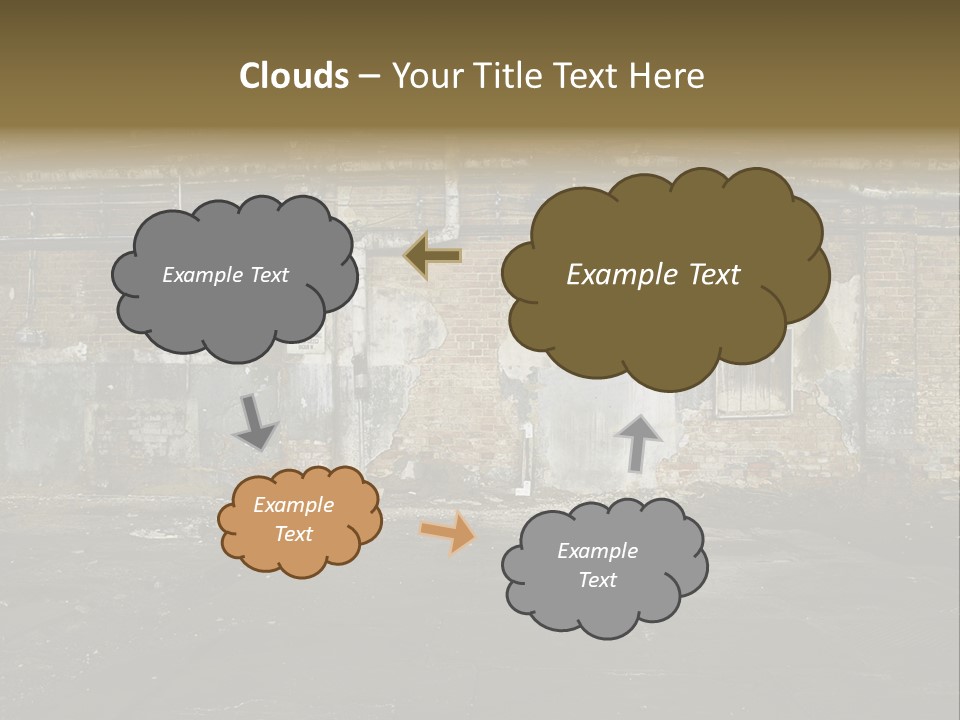Vandalism Empty Destruction PowerPoint Template