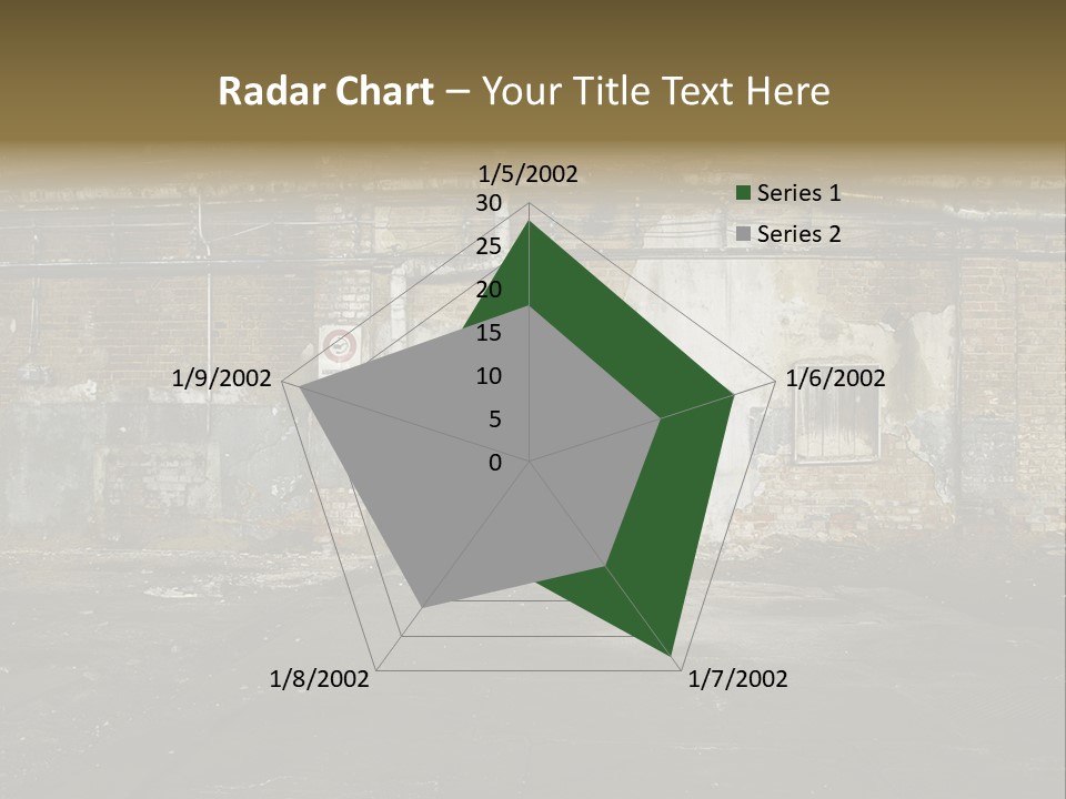 Vandalism Empty Destruction PowerPoint Template