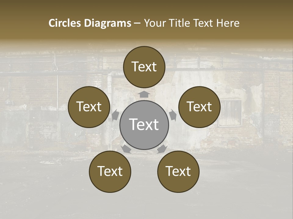 Vandalism Empty Destruction PowerPoint Template