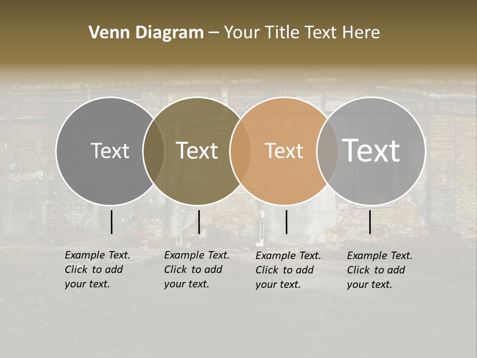 Vandalism Empty Destruction PowerPoint Template
