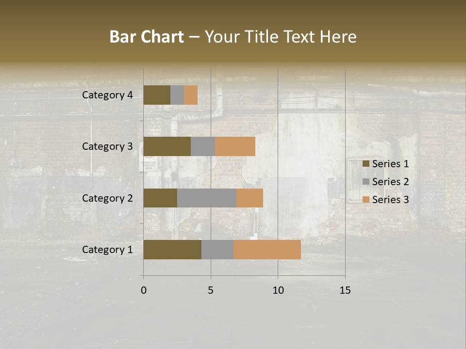 Vandalism Empty Destruction PowerPoint Template