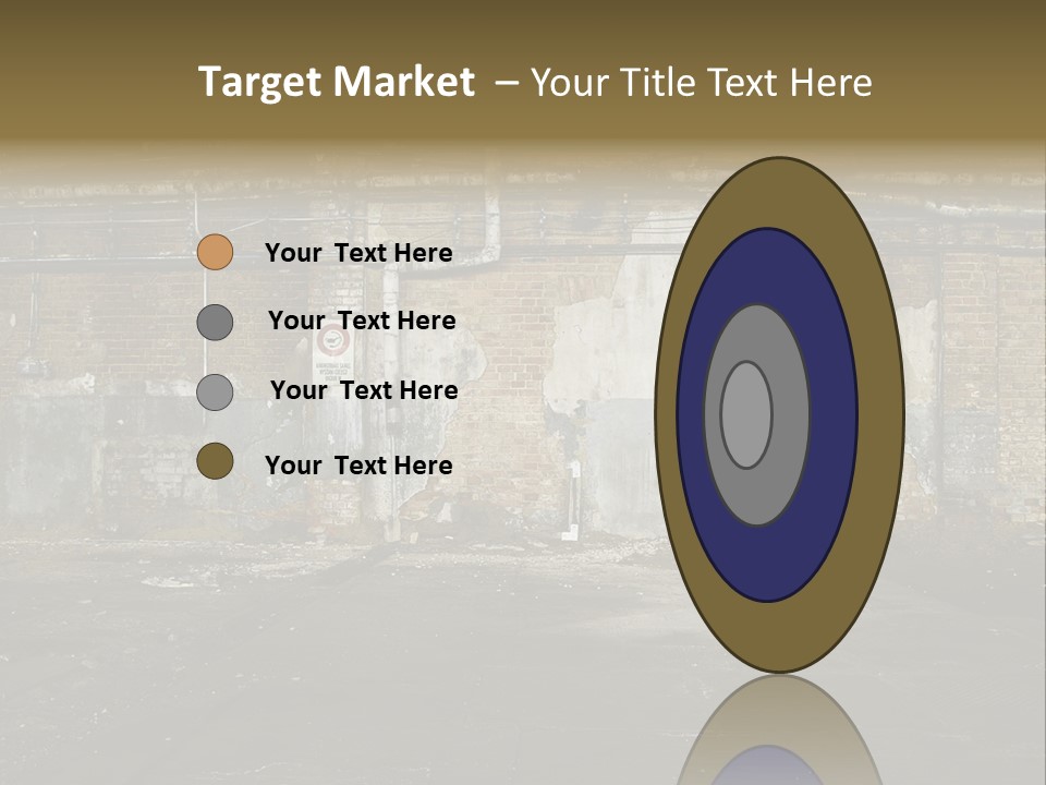 Vandalism Empty Destruction PowerPoint Template