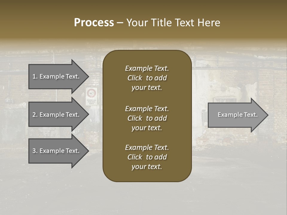 Vandalism Empty Destruction PowerPoint Template