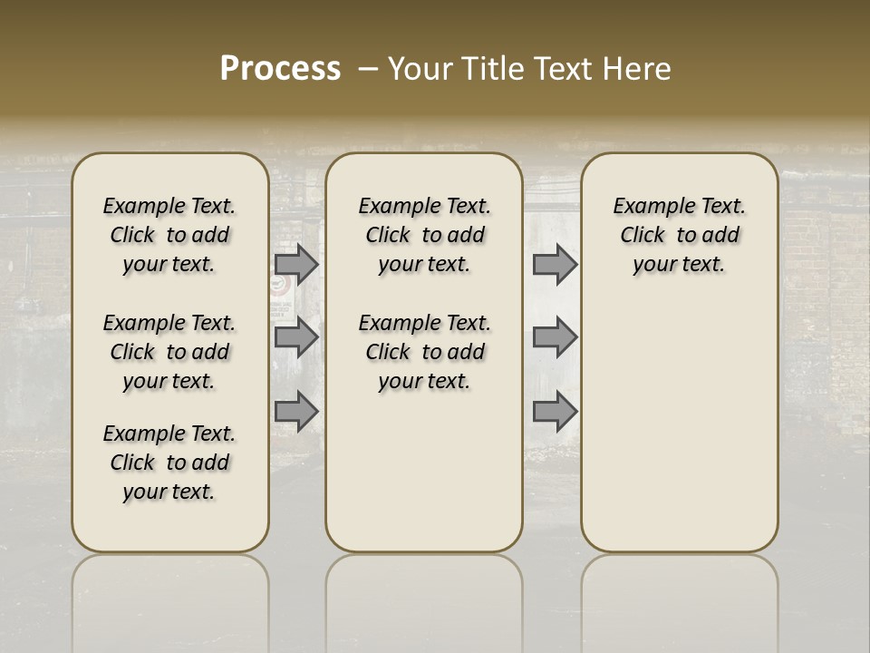 Vandalism Empty Destruction PowerPoint Template