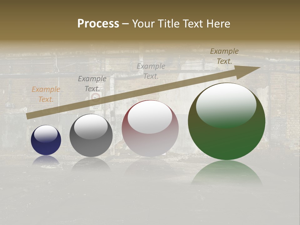 Vandalism Empty Destruction PowerPoint Template