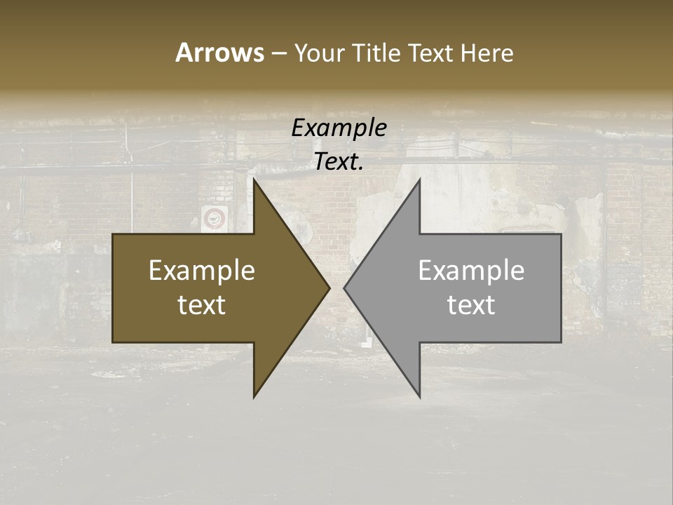 Vandalism Empty Destruction PowerPoint Template