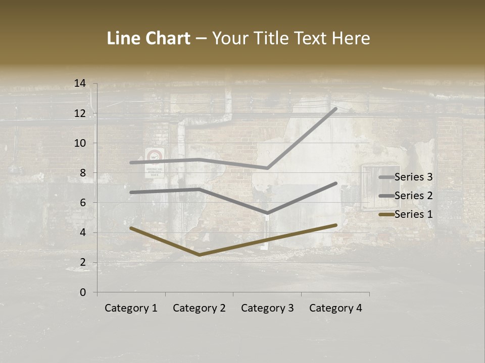 Vandalism Empty Destruction PowerPoint Template