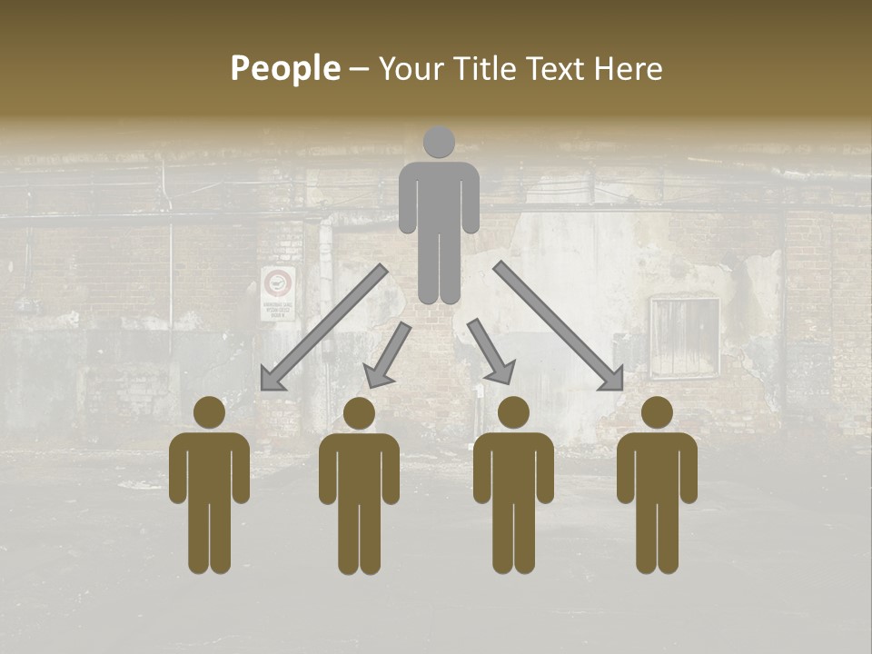 Vandalism Empty Destruction PowerPoint Template