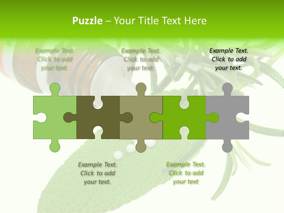 Medicament Homeopathic Softly PowerPoint Template