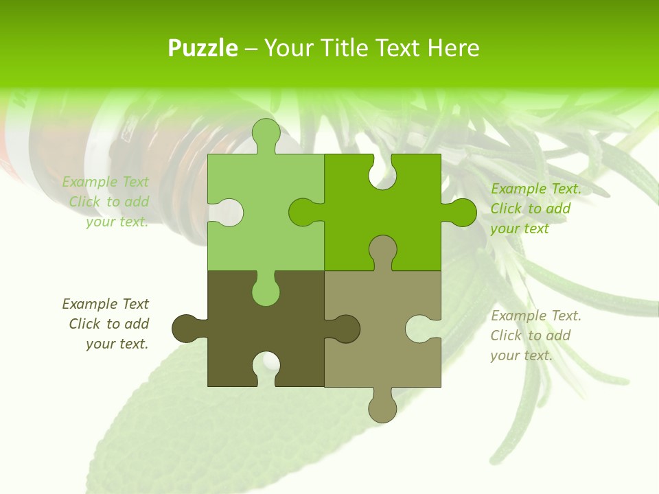 Medicament Homeopathic Softly PowerPoint Template