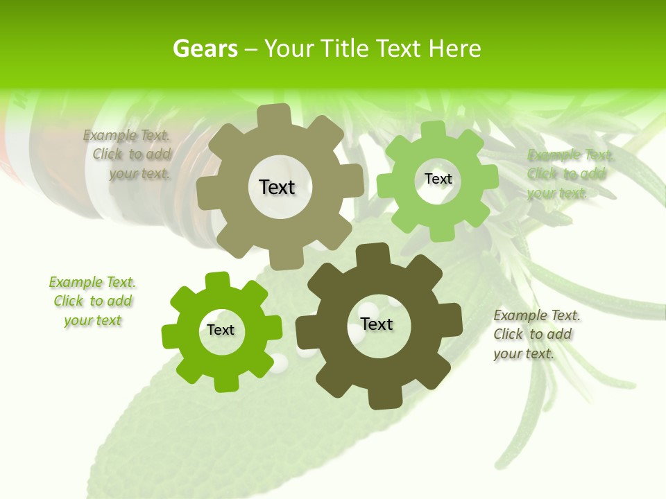 Medicament Homeopathic Softly PowerPoint Template