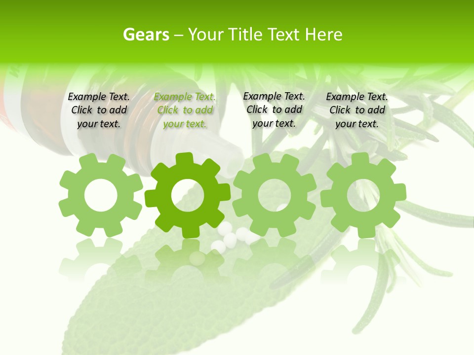 Medicament Homeopathic Softly PowerPoint Template