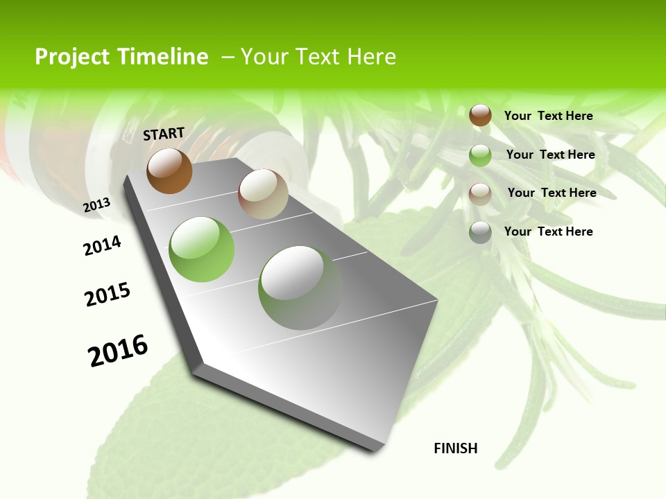 Medicament Homeopathic Softly PowerPoint Template