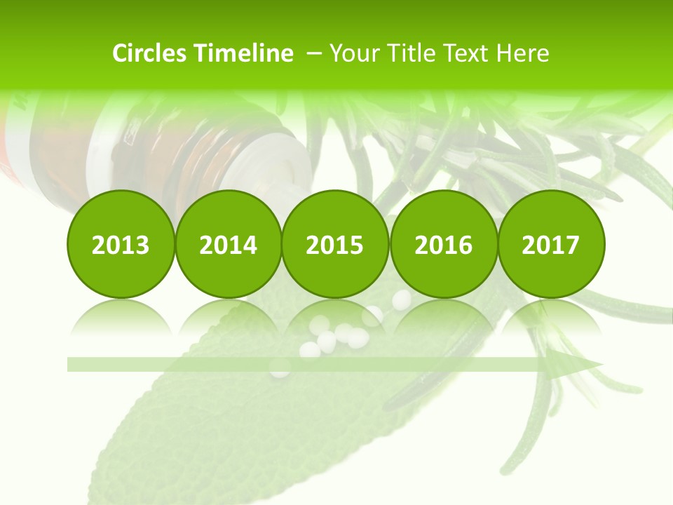 Medicament Homeopathic Softly PowerPoint Template