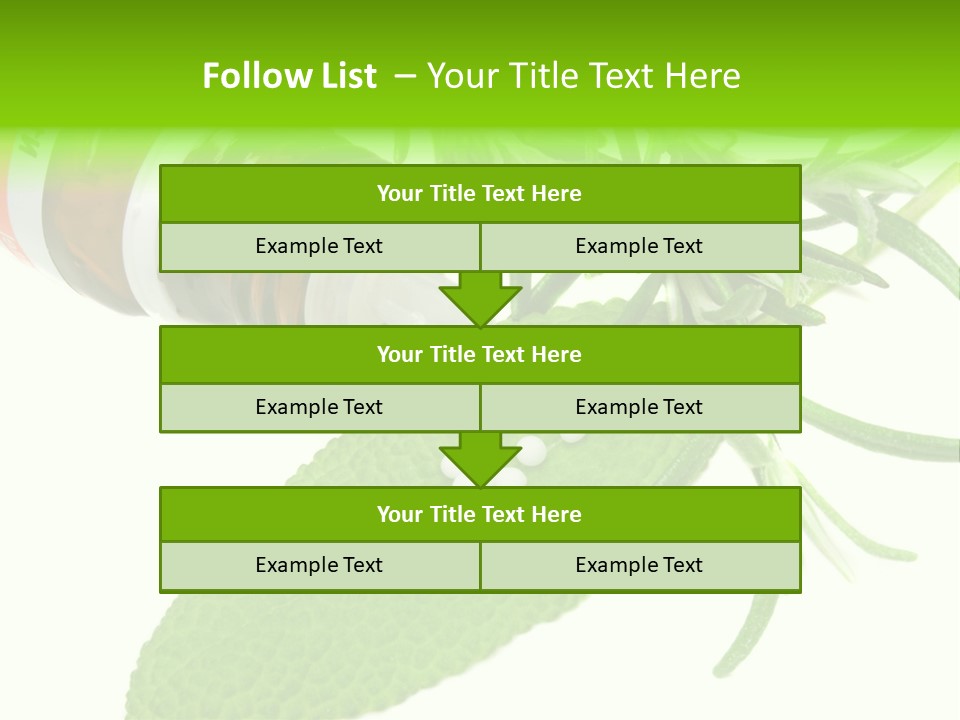 Medicament Homeopathic Softly PowerPoint Template