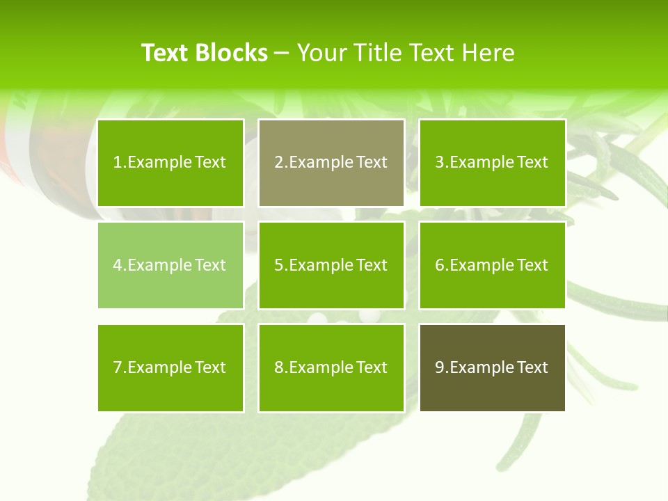 Medicament Homeopathic Softly PowerPoint Template