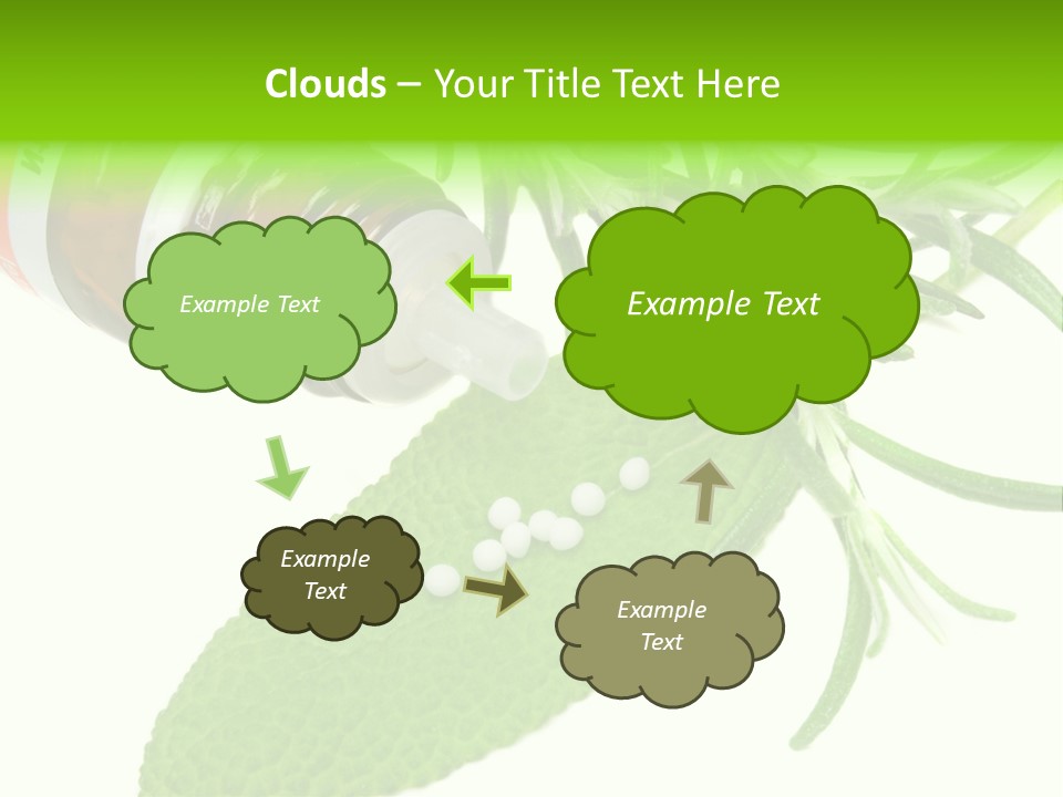 Medicament Homeopathic Softly PowerPoint Template