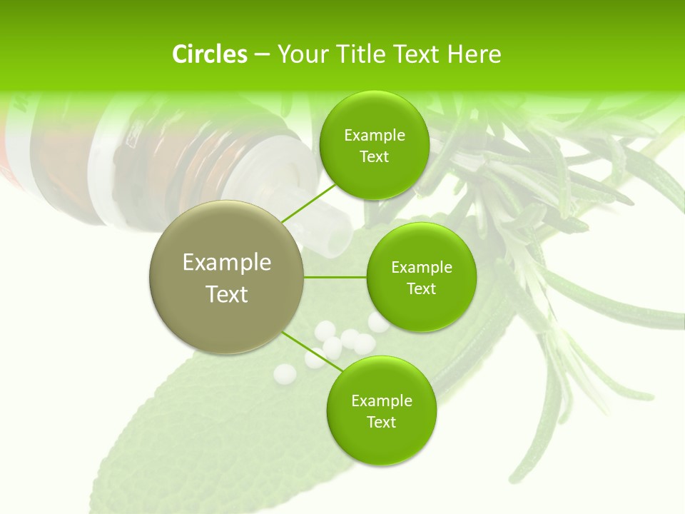 Medicament Homeopathic Softly PowerPoint Template