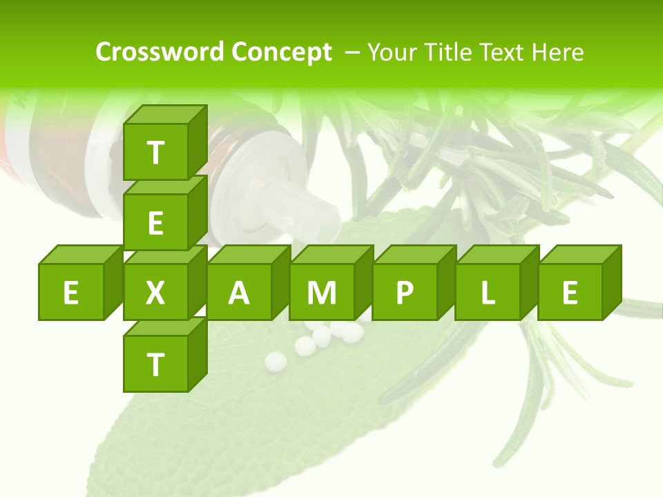 Medicament Homeopathic Softly PowerPoint Template