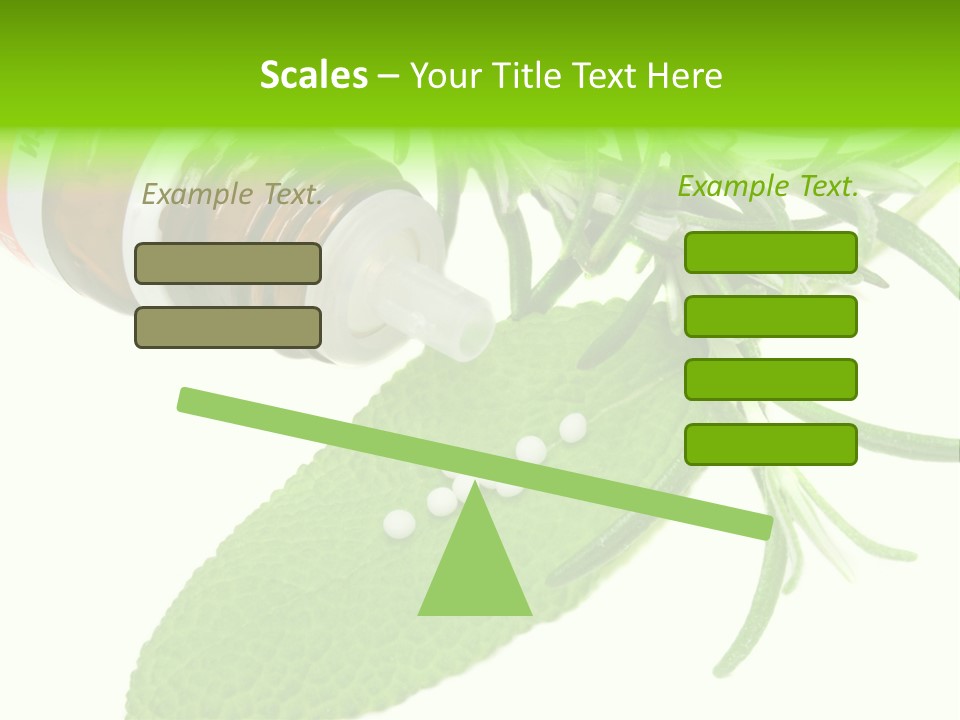 Medicament Homeopathic Softly PowerPoint Template