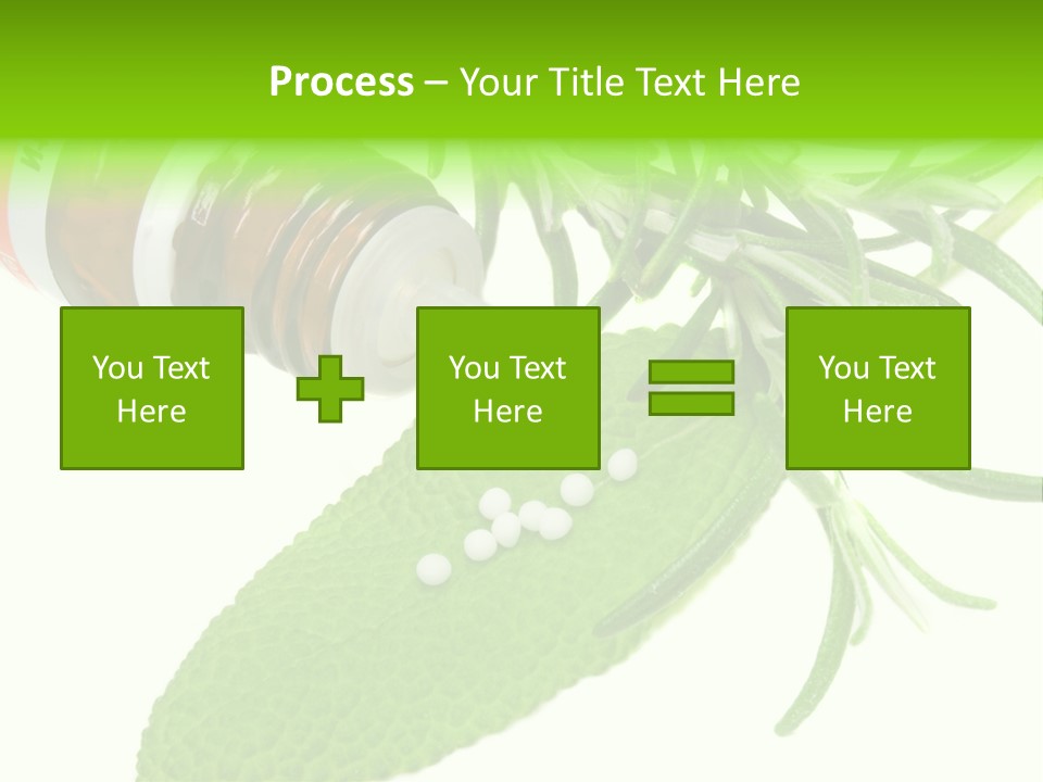 Medicament Homeopathic Softly PowerPoint Template