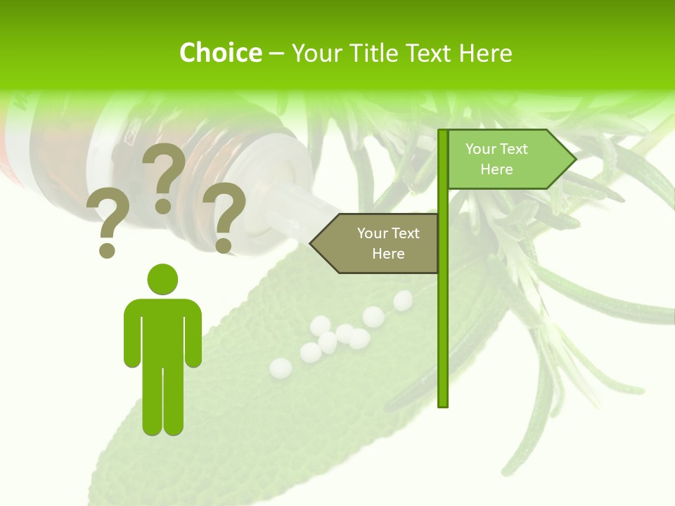Medicament Homeopathic Softly PowerPoint Template