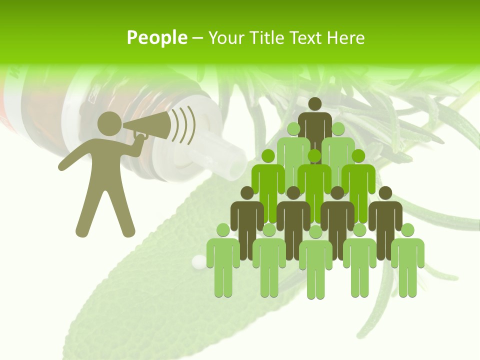 Medicament Homeopathic Softly PowerPoint Template