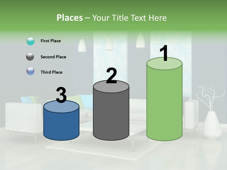 Divan Armchair Comfort PowerPoint Template