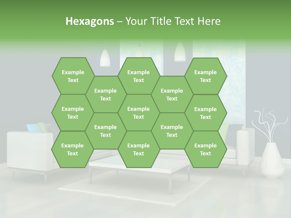 Divan Armchair Comfort PowerPoint Template